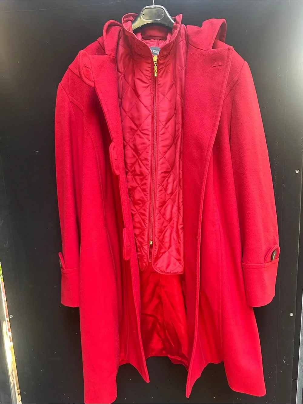 Marina Rinaldi coat with puffer